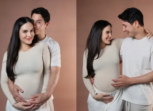 Potret Steffi Zamora dan Nino Fernandez yang mengumumkan kehamilan anak pertama. (Sumber: Instagram/@steffizamoraaa)