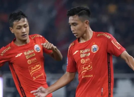 Duo pemain Persija, Dony Tri Pamungkas dan Rayhan Hannan (Sumber: Dok/Persija)