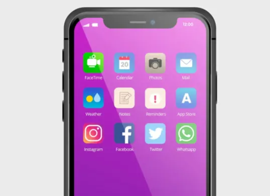 Ilustrasi smartphone dengan spek gahar. (Sumber: Freepik/pikisuperstars)