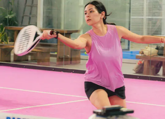 Ilustrasi lapangan Padel Pro Kemang. (Sumber: Instagram/padelprokemang)