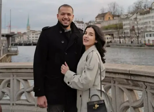 Tasya Farasya bersama Ahmad Assegaf, pasangan yang kini tengah diterpa isu keretakan rumah tangga dan dugaan gugatan cerai. (Sumber: Intagram/@Tasya Farasha)