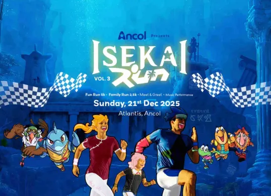 Event lari Jakarta, Isekai Run 2025. (Sumber: ancol.com)