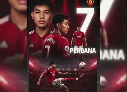 Trik bikin poster sepak bola kekinian dengan Gemini AI (Sumber: TikTok/whyusatriaaa)