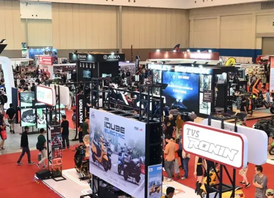 Hanya tiga merek motor listrik yang memamerkan produknya di IMOS 2025 di ICE BSD City, Kabupaten Tangerang, Rabu-Minggu, 24-28 September 2025. (Sumber: Dok. IMOS)