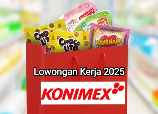 Lowongan kerja PT Konimex September 2025. (Sumber: Instagram/@konimex.group)