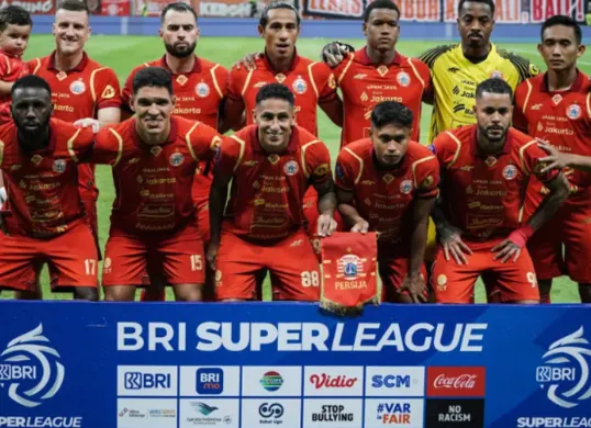 Potret Pemain Persija di BRI Super League 2025/2026. (Sumber: Poskota/Bilal Nugraha Ginanjar)