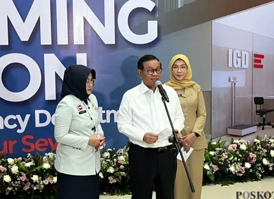 Gubernur Jakarta, Pramono Anung meninjau RSUD Budi Asih, Kramat Jati, Jakarta Timur, Selasa, 16 September 2025. (Sumber: Poskota/Muhammad Tegar Jihad)