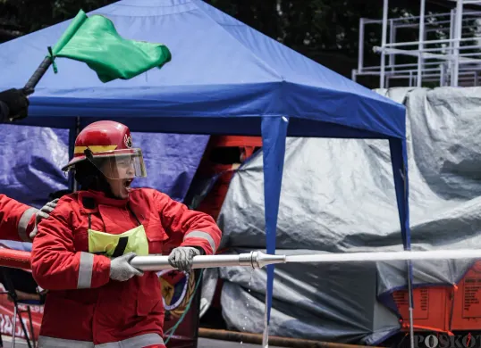 Ilustrasi PLJP Damkar Jakarta. (Sumber: Poskota/Bilal Nugraha Ginanjar)