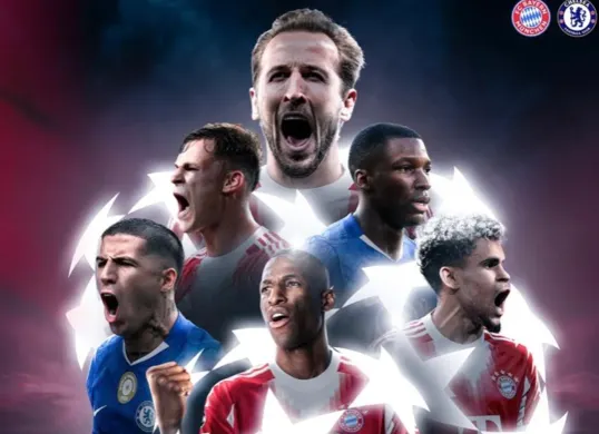 Prediksi line up Bayern Munchen vs Chelsea di Liga Champions 2025/2026 (Sumber: Instagram @fcbayern)