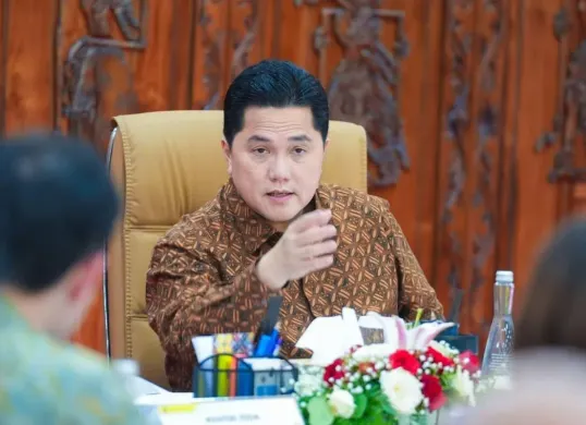 Erick Thohir jabat Menpora baru pengganti Dito Ariotedjo. (Sumber: Instagram)