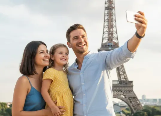 Contoh prompt Gemini AI edit foto liburan di luar negeri yang murah (Sumber: Poskota/Gemini AI)