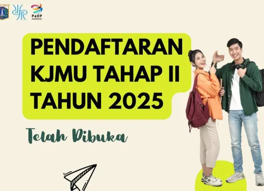 Pendaftaran KJMU Tahap 2 tahun 2025 resmi dibuka. (Sumber: Instagram/@upt.p4op)