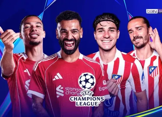 Tonton live streaming Liverpool vs Atletico Madrid di Liga Champions 2025/2026 (Sumber: Vidio.com)