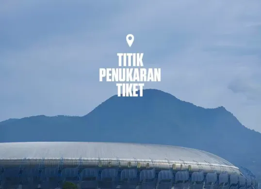 Ilustrasi cara menukarkan tiket Persib dan titik lokasinya. (Sumber: Persib)