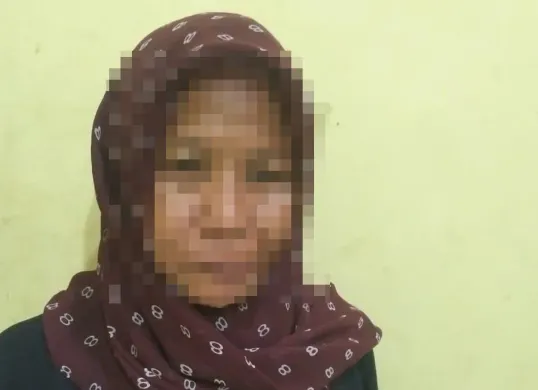 SR, pelaku pencurian handphone di Pasar Tohaga Jonggol, Kabupaten Bogor. (Sumber: Dok Polsek Jonggol)