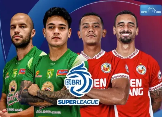 Tonton live streaming Persebaya Surabaya vs Semen Padang di Super League 2025/2026 (Sumber: Vidio.com)