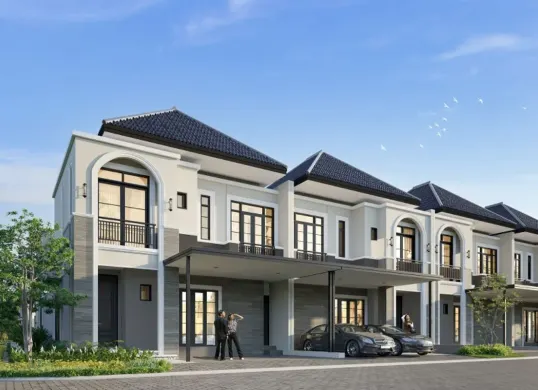 Dovia akan menjadi klaster pertama di kawasan Ladoria dengan desain modern mediterania bernuansa hangat dan elegan. (Sumber: Dok. Sinar Mas)