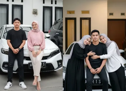 Prompt Gemini AI buat edit foto bareng mobil yang lagi tren. (Sumber: TikTok)