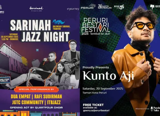 Daftar event Jakarta 20-21 September 2025. (Sumber: kolase Instagram)