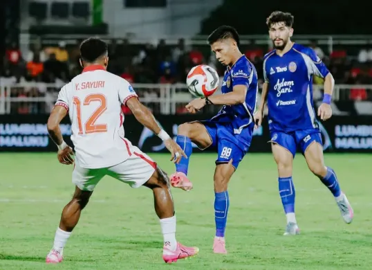 Potret pemain PSIM Yogyakarta di ajang BRI Super League 2025/2026. (Sumber: Instagram/@psimjogja_official)