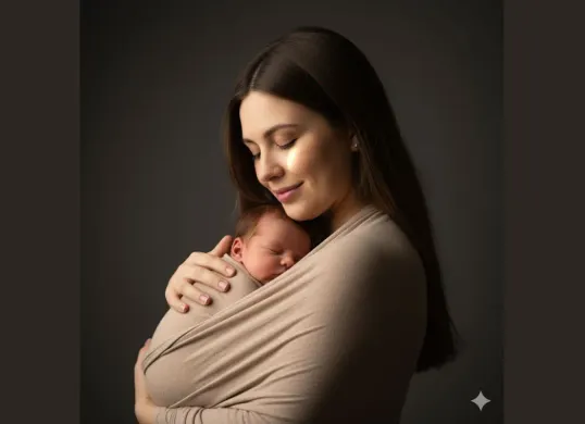 10 prompt Gemini AI photoshoot bayi dan Ibu ala studio (Sumber: Gemini AI)
