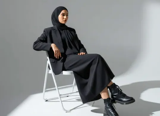 Ilustrasi foto ala studio yang dibuat oleh Gemini AI. (Sumber: Poskota/Gemini AI)