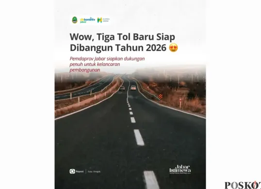 3 Tol Baru Siap Dibangun di Jawa Barat Mulai Tahun 2026, Intip Daftar Rutenya (Sumber: Instagram/humas_jabar)