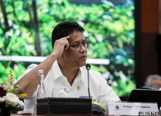 Menteri Keuangan Purbaya Yudhi Sadewa resmi menetapkan aturan baru yang mengatur penyesuaian kebijakan di sektor perlindungan jaminan sosial bagi aparatur negara. (Sumber: Poskota/Bilal Nugraha Ginanjar)