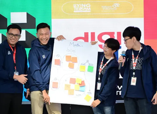 DigiHack Telkom 2025 mengajak talenta muda untuk merancang solusi digital yang inovatif dan berdampak sosial. (Sumber: Corcom Telkom)