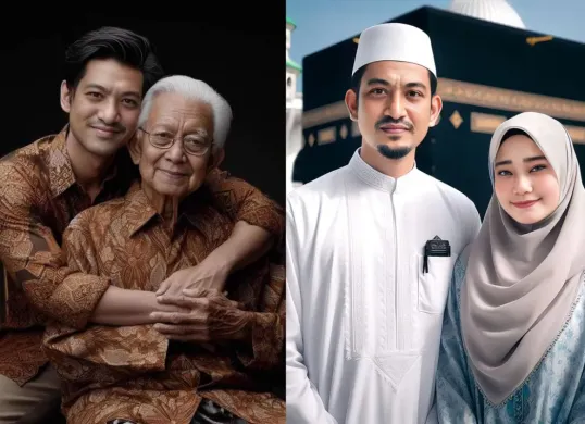 Tren Prompt Gemini AI: Cara Edit Foto Bareng Ayah agar Tampak Natural dan Emosional (Sumber: Dok/Gemini AI)