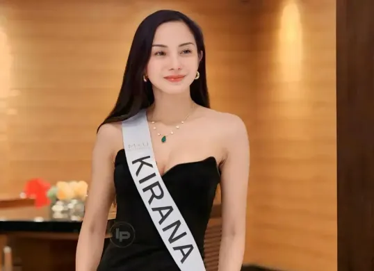 Aktris Kirana Larasati dinobatkan sebagai Runner-Up 2 atau juara ketiga Miss Universe Indonesia 2025. (Sumber: Instagram/@kiranalarasati)