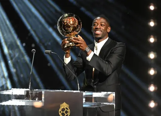 Profil Ousmane Dembele yang berhasil meraih Ballon d'Or 2025 (Sumber: Instagram @o.dembele)