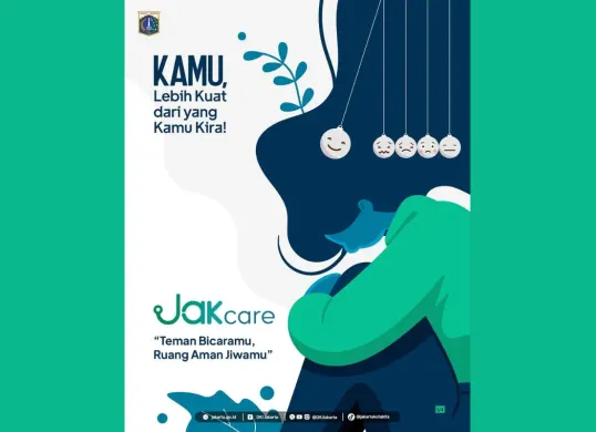 Pemprov DKI Jakarta Hadirkan JakCare untuk Kesehatan Mental, Begini Cara Pakai Layanannya (Sumber: Instagram/dkijakarta)