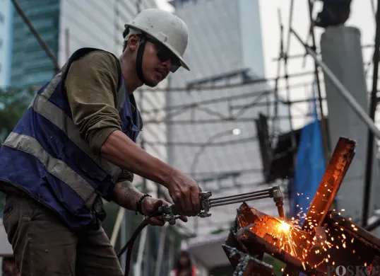 Ilustrasi besi. (Sumber: Poskota/Bilal Nugraha Ginanjar)