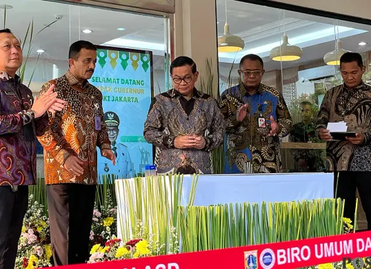 Gubernur Jakarta, Pramono Anung, saat meresmikan Remodeling Panti Sosial Bina Remaja Taruna Jaya 1, Tebet, Jakarta Selatan, Kamis, 24 September 2025. (Sumber: POSKOTA | Foto: M Tegar Jihad)