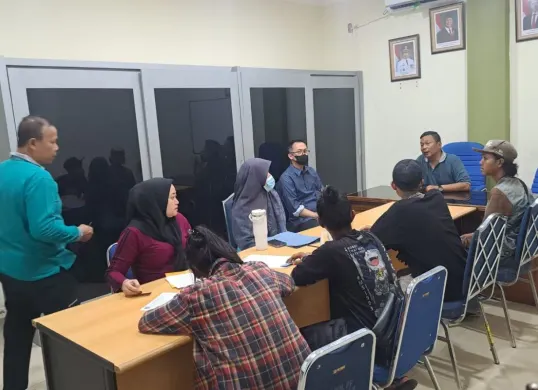 Beberapa anak jalanan yang terjaring razia di Kota Depok. (Sumber: Dok. Saptol PP Depok)