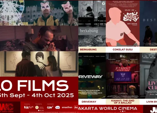 Ilustrasi film pendek Jakarta World Cinema 2025 yang bisa ditonton secara streaming. (Sumber: Instagram/@klikfilm)