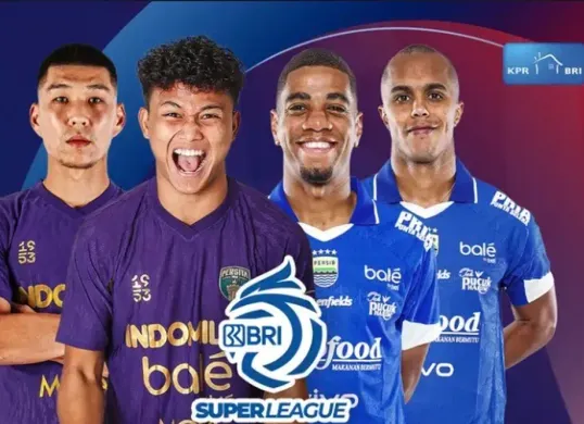 Persita Tangerang vs Persib Bandung di pekan ketujuh BRI Super League 2025/2026 (Sumber: Vidio.com)