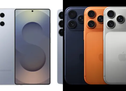Perbandingan iPhone 17 Pro Max vs Samsung Galaxy S25 Ultra. (Sumber: Kolase/Dzikri)