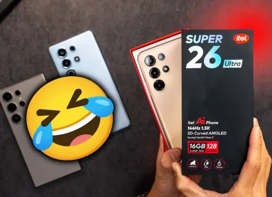 Itel Super 26 Ultra. (Sumber: YouTube/Gadgetin)