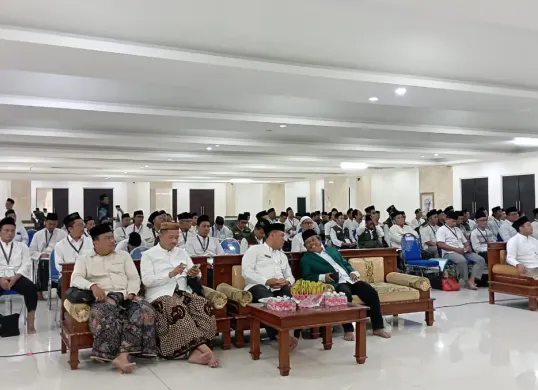 Kegiatan Pendidikan Dasar dan Pendidikan Kader Pengerak Nahdlatul Ulama IV (PD-PKPNU) tahun 2025 pada Jumat, 26 September 2025. (Sumber: Istimewa)