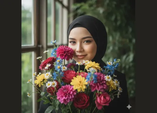 10 prompt Gemini AI untuk foto nuansa bunga (Sumber: Gemini AI)