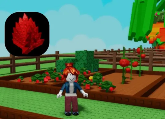 Crimson Thorn di Roblox Grow a Garden. (Sumber: Istimewa)