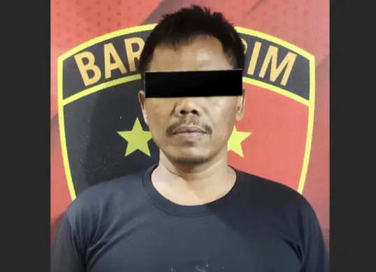Tersangka SO diamankan Unit PPA Polresta Serang Kota. (Sumber: Dok. Humas Polresta Serang Kota)