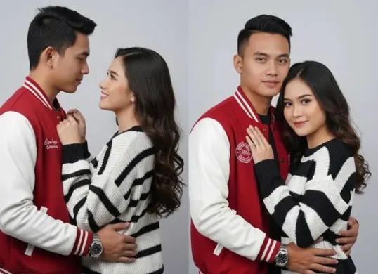 Prompt Gemini AI edit foto pasangan. (Sumber: TikTok)