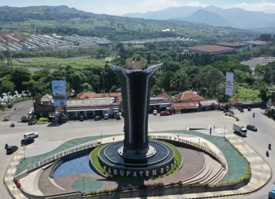 Monumen Kabupaten Bogor. (Sumber: Dok/Kabupaten Bogor)