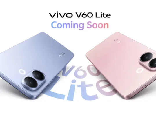 Spesifikasi lengkap vivo V60 Lite 5G, mulai dari desain tipis 7.59mm, baterai raksasa 6500mAh, kamera 50MP dengan AI Portrait 4 Musim, hingga harganya (Sumber: vivo.com)