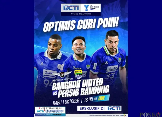 Bangkok United vs Persib Bandung Tayang di TV Mana? Simak Jadwal Pertandingannya di Sini (Sumber: Instagram/rctisports)