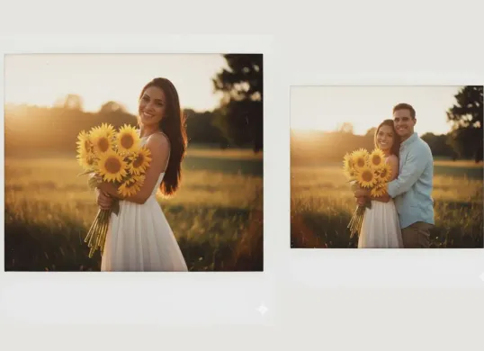 Prompt Gemini AI foto polaroid. (Sumber: Istimewa)