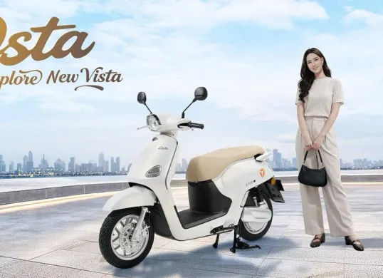 Yadea resmi meluncurkan motor listrik terbarunya bernama Yadea OSTA (Sumber: Yadea)